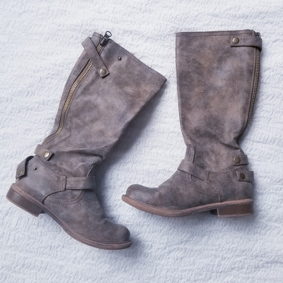 Nine West Tall Riding Boots MotoL1 - Picture 2 of 8